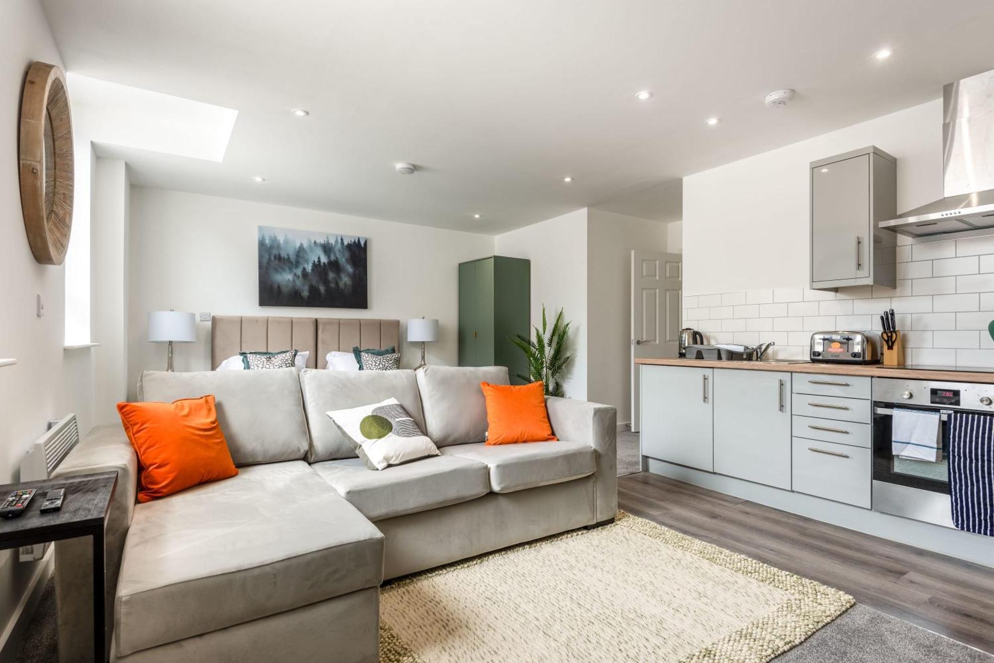 Contemporary 1 Bed Central Rotherham Studio Exteriér fotografie