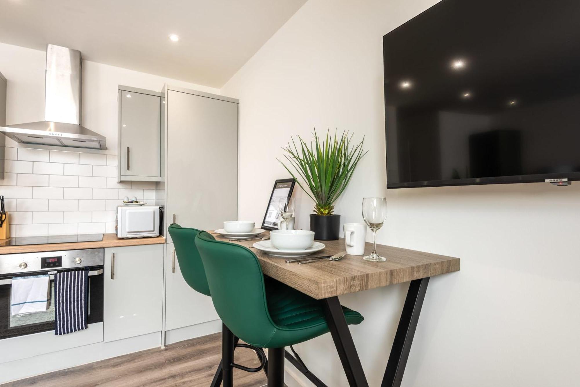 Contemporary 1 Bed Central Rotherham Studio Exteriér fotografie
