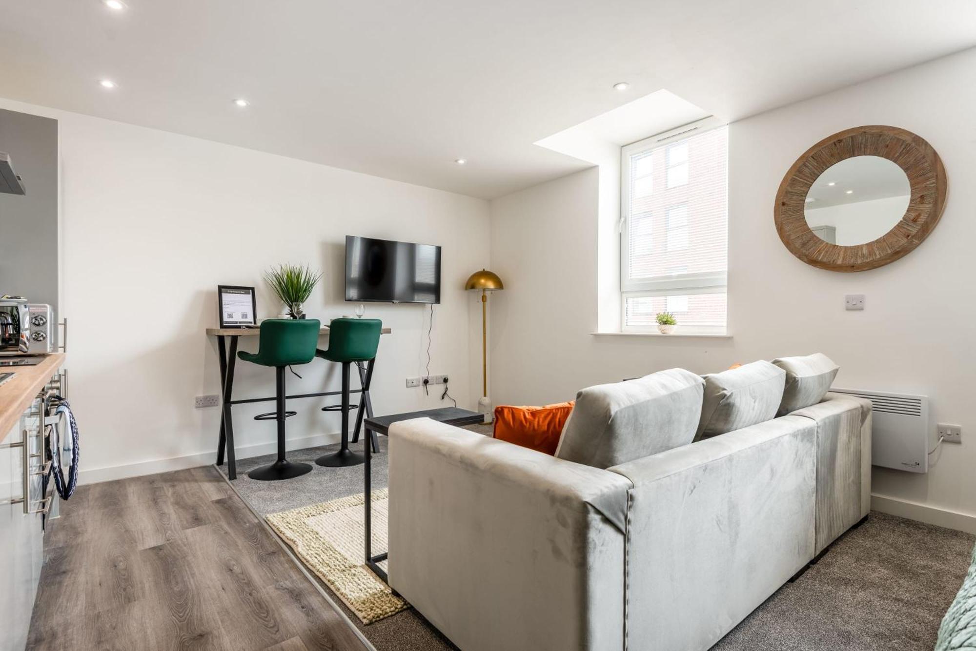 Contemporary 1 Bed Central Rotherham Studio Exteriér fotografie